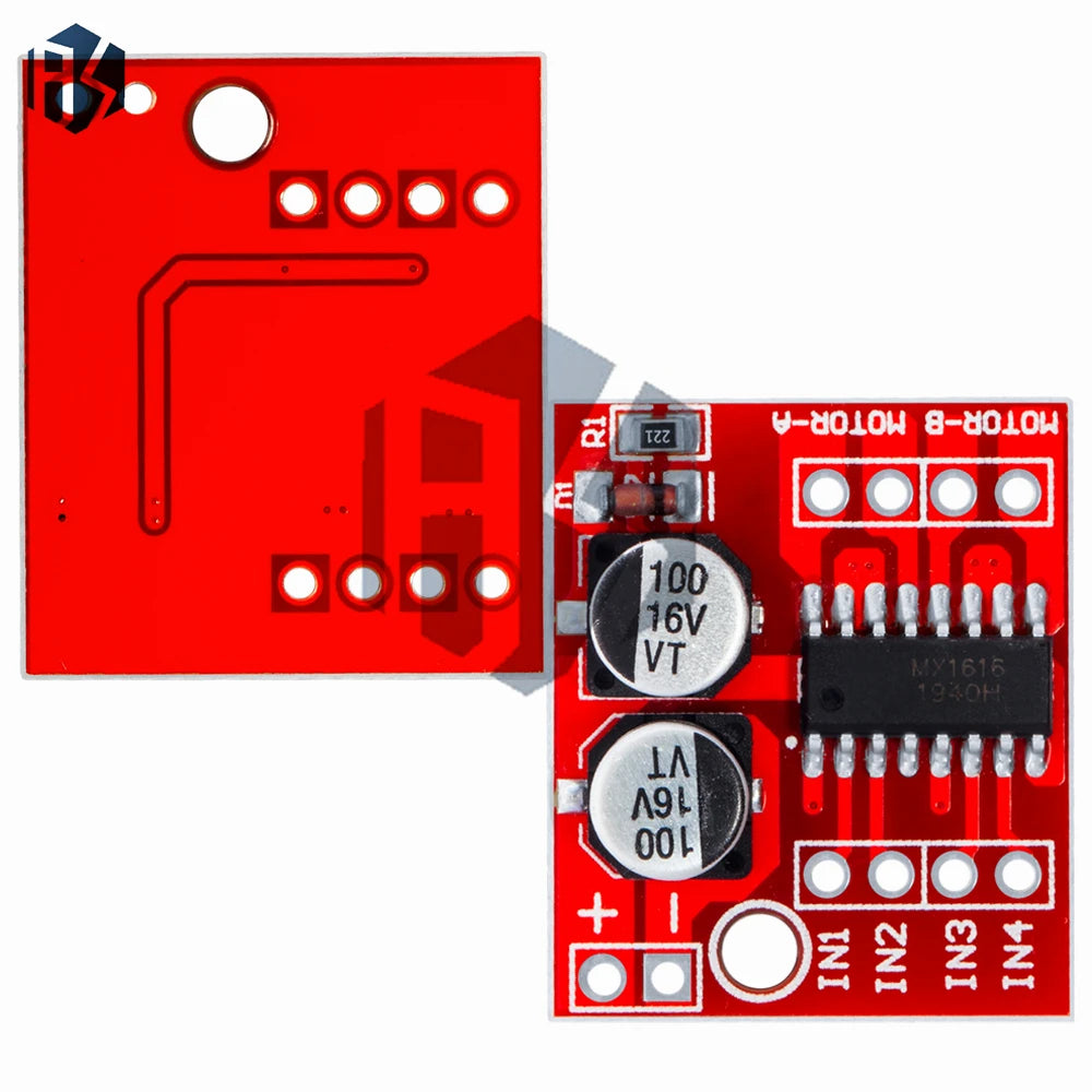 L298N Dual H-bridge Motor Driver Module PWM Speed Control Reversing Zpaxo