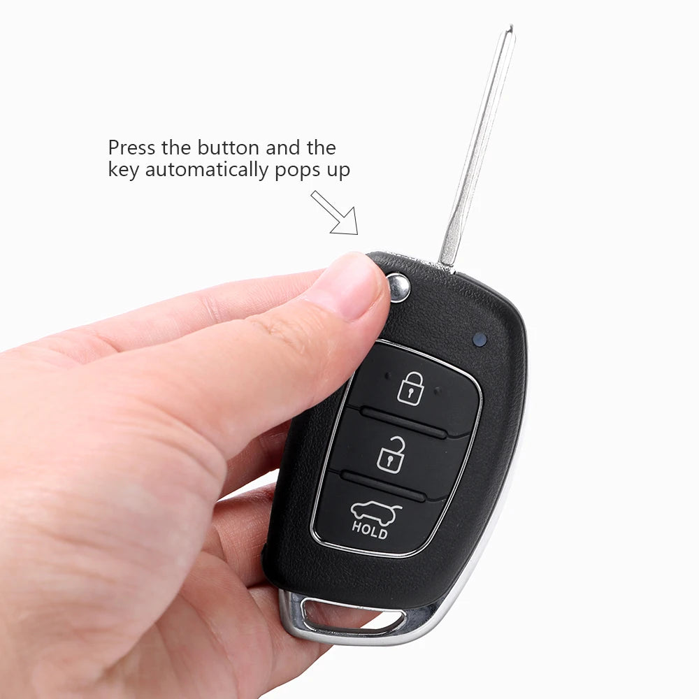 Car Accessories 3 Buttons Remote Replacement Mistra Hyundai Solaris