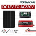 2600W Pure Sine Solar 12V To110V 220V Inverter 60A MPPT Controller