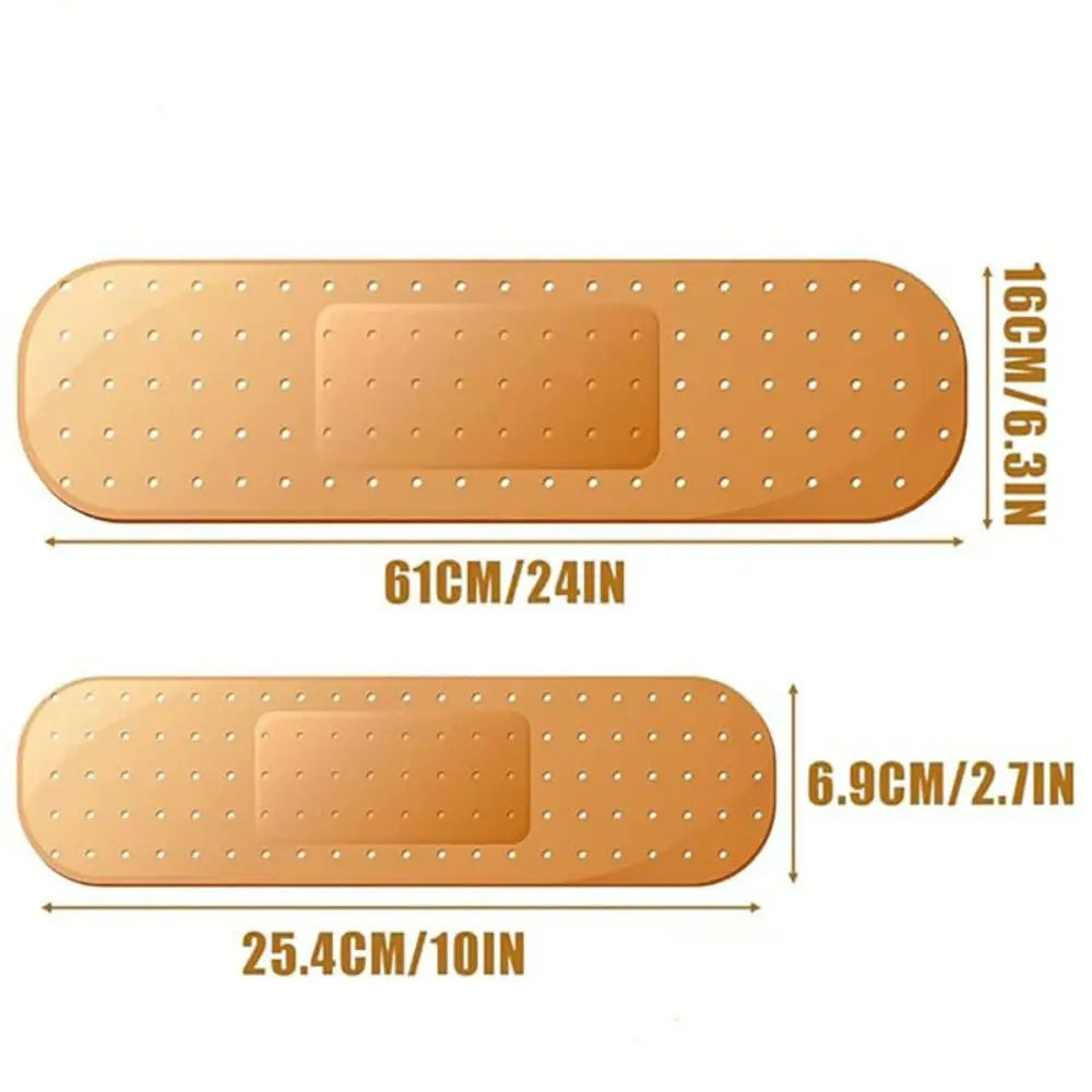Dented Look Waterproof Car Stickers Reflective Giant Design Funny Zpaxo
