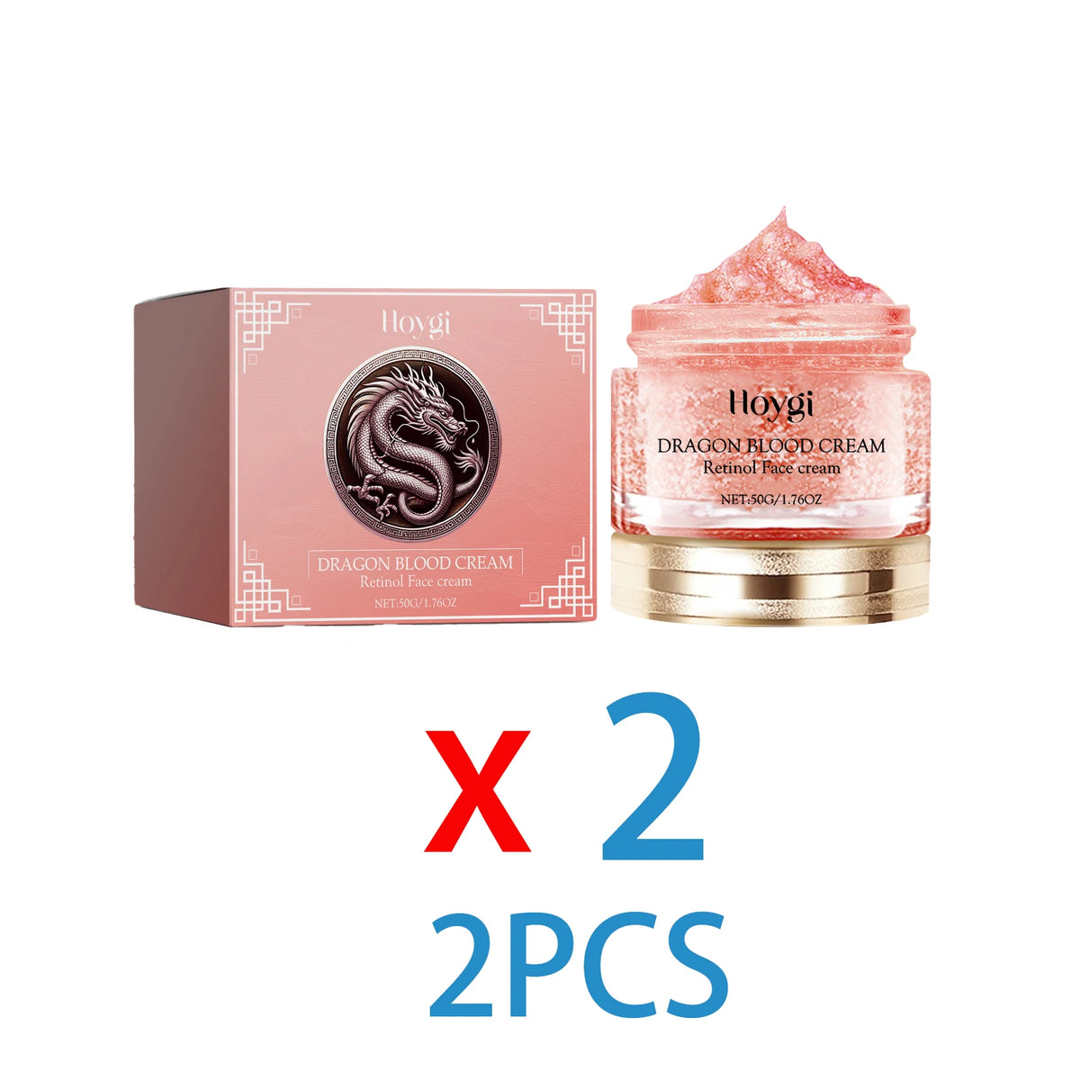 Retinol Night Cream 50g Anti Aging Face Moisturizer Firms Skin Reduces Wrinkles Lines Hydrating Vitamin E Cream for Tightening Zpaxo 2PCS