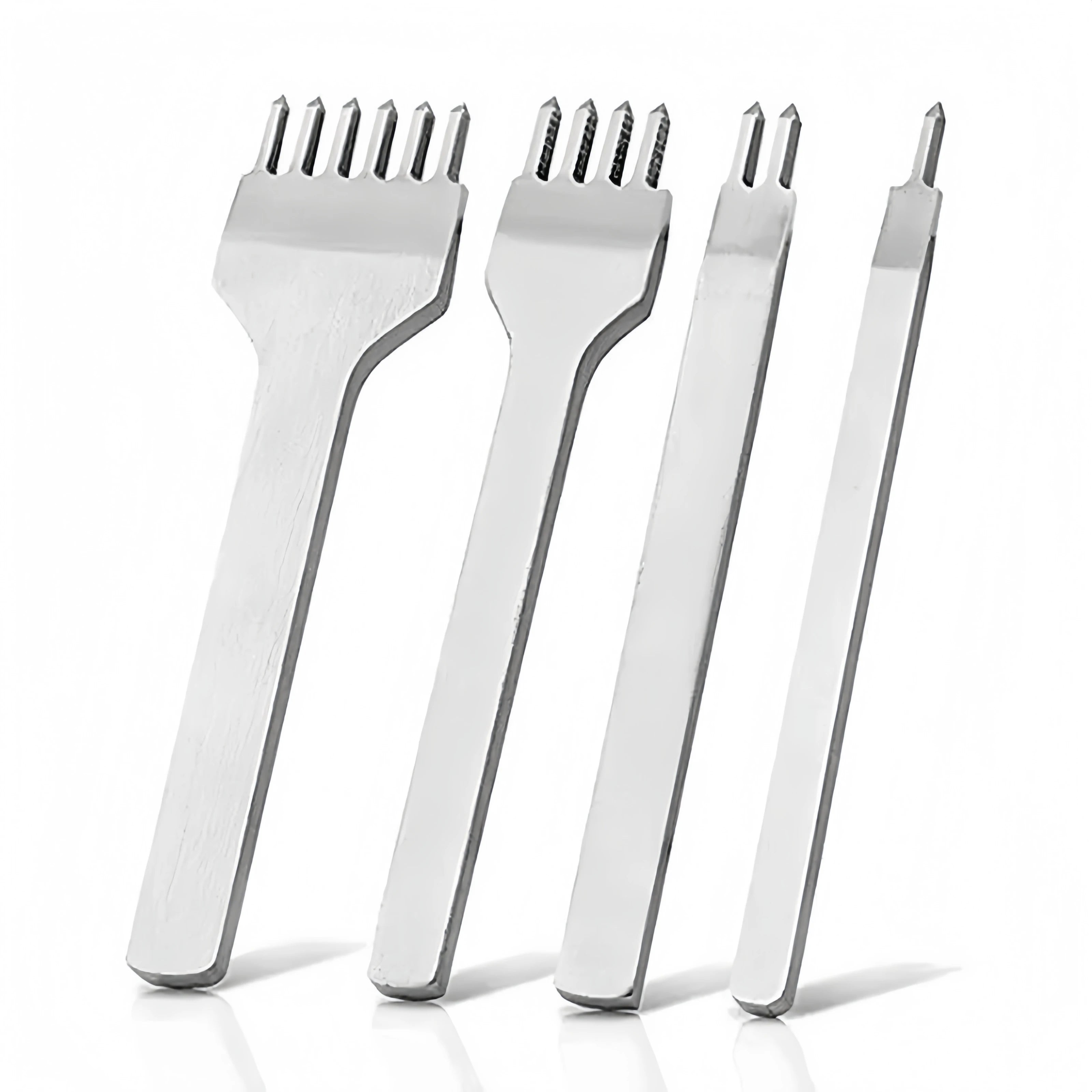 Professional Hand Sewing Leathercraft Tools Kit Saddle Groover Stitching Punch Carving Work Sets Tool For DIY Leather Accessory Zpaxo