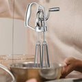 Hand Crank Egg Beater Stainless Steel Whisk Multifunctional