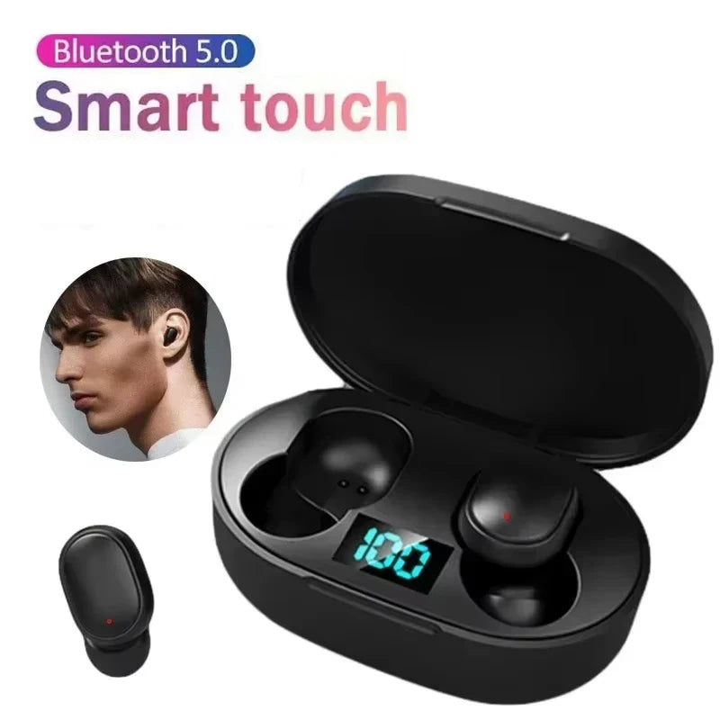 A6S TWS Earphone Wireless Bluetooth Headset Touch Control Earphones