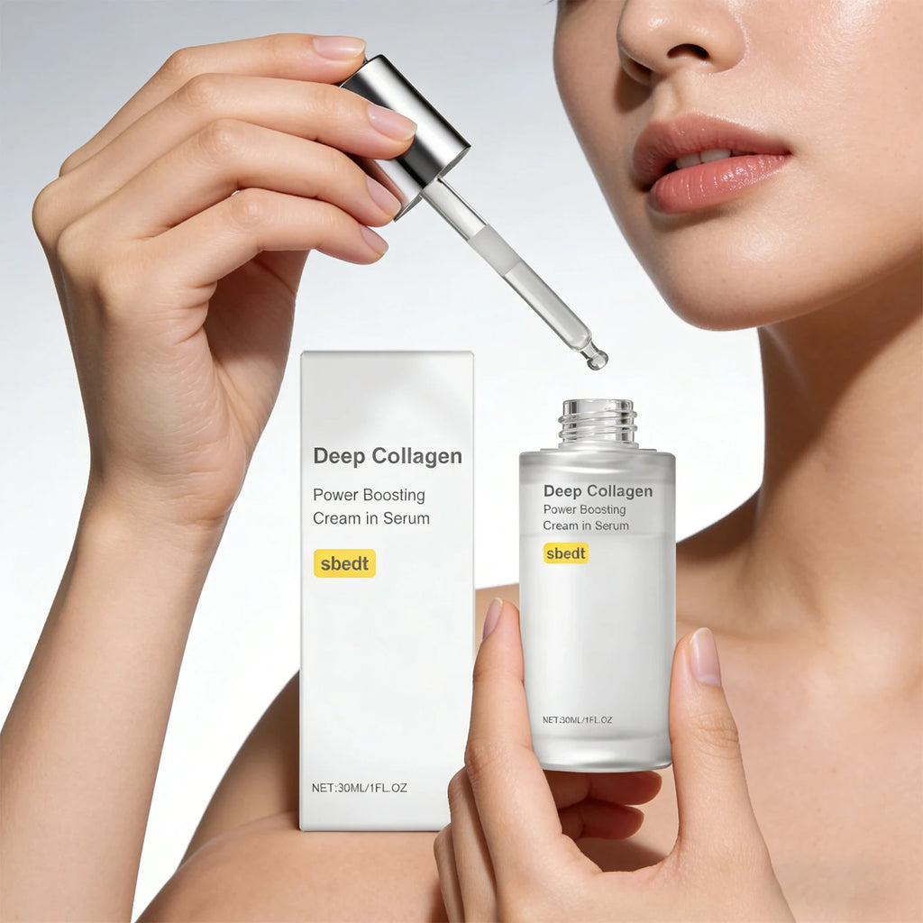 Power Boosting Cream In Serum Anti-Wrinkle Hyaluronic Acid Serum Lifts Firms Facial Skin Diminishes Fine Lines Shrink Pores Zpaxo