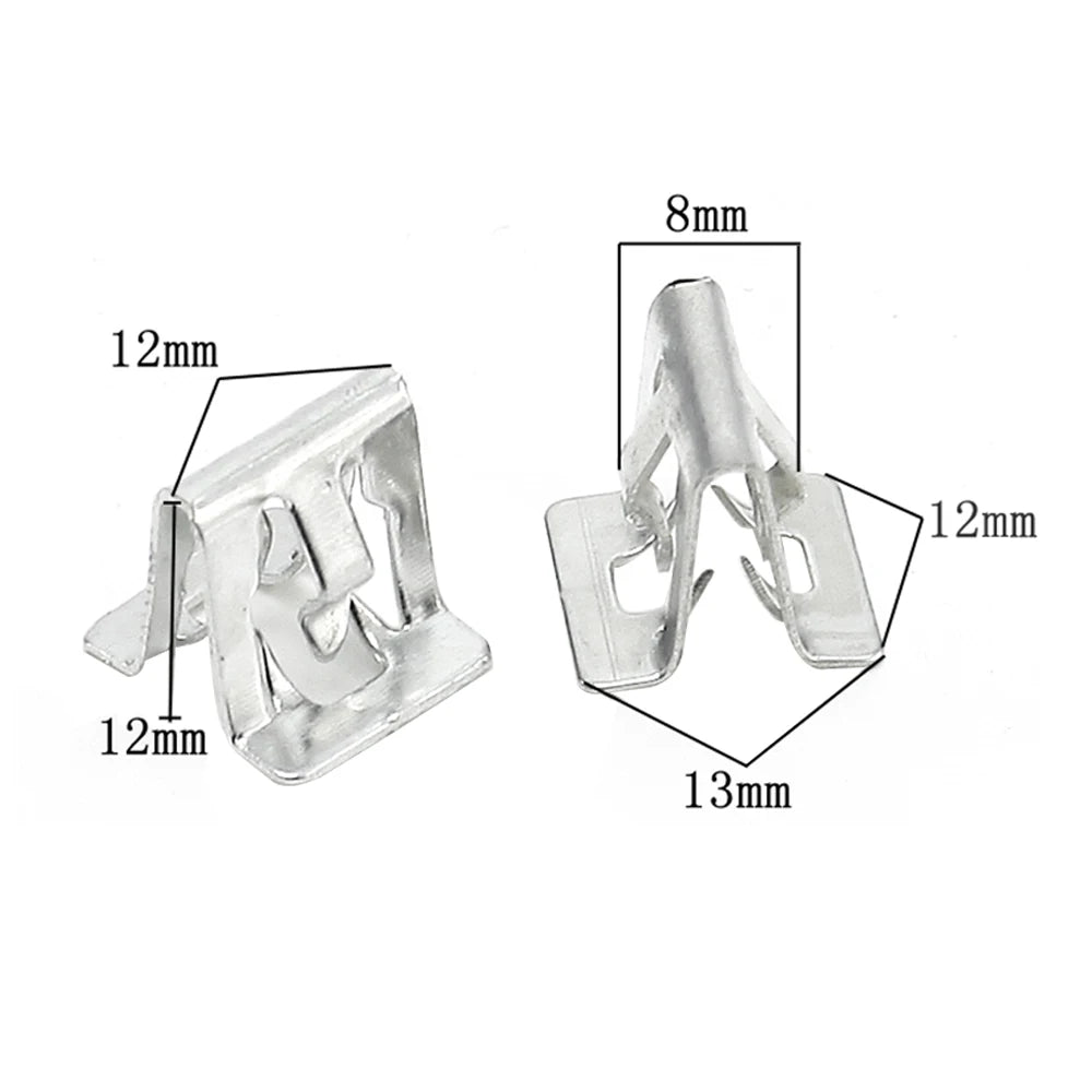 Universal Car Fasteners Interior Trim Plate Fixed Iron Clip Buckle