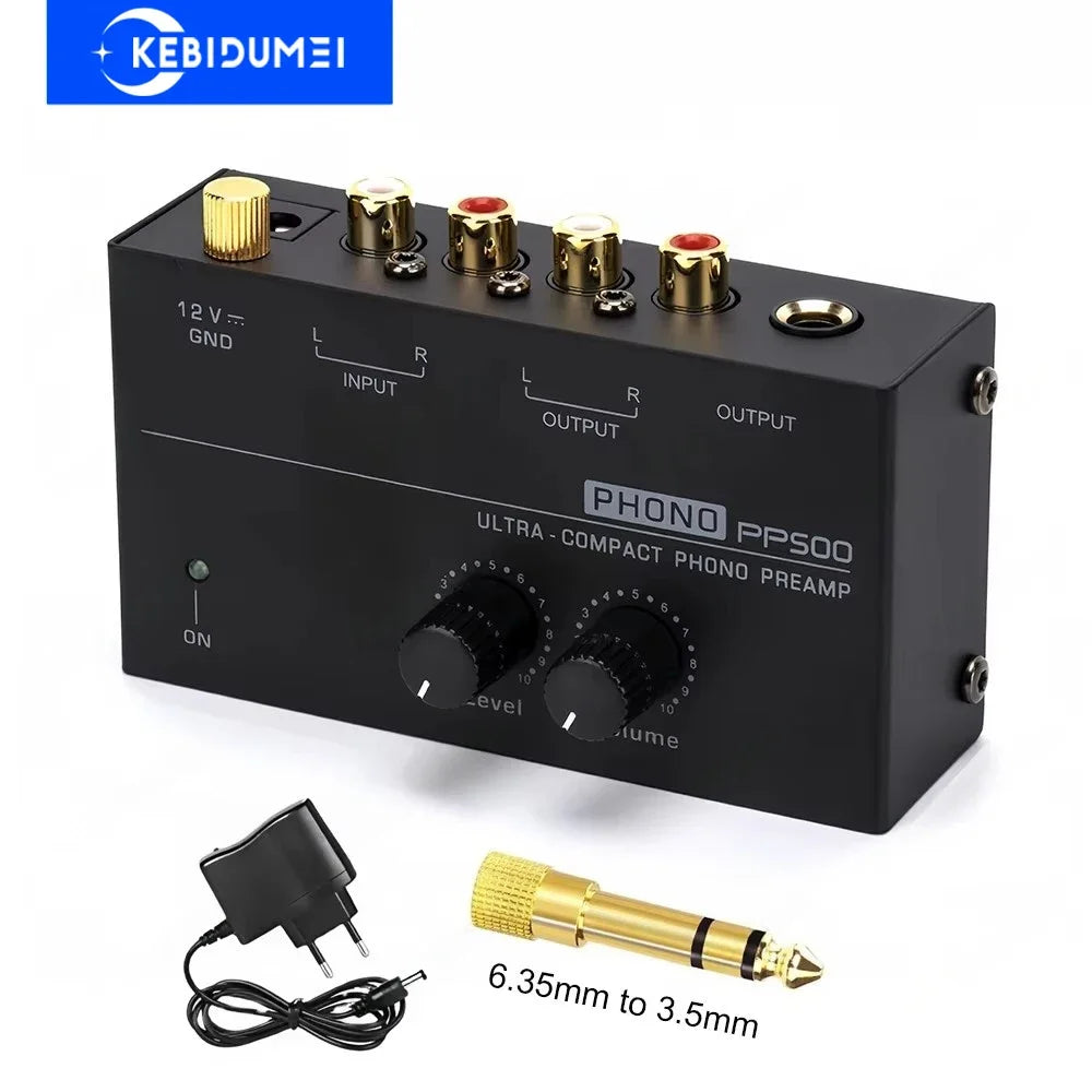 Audio Amplifier Phono Preamp Pre Amp Preamplifier Level Volume