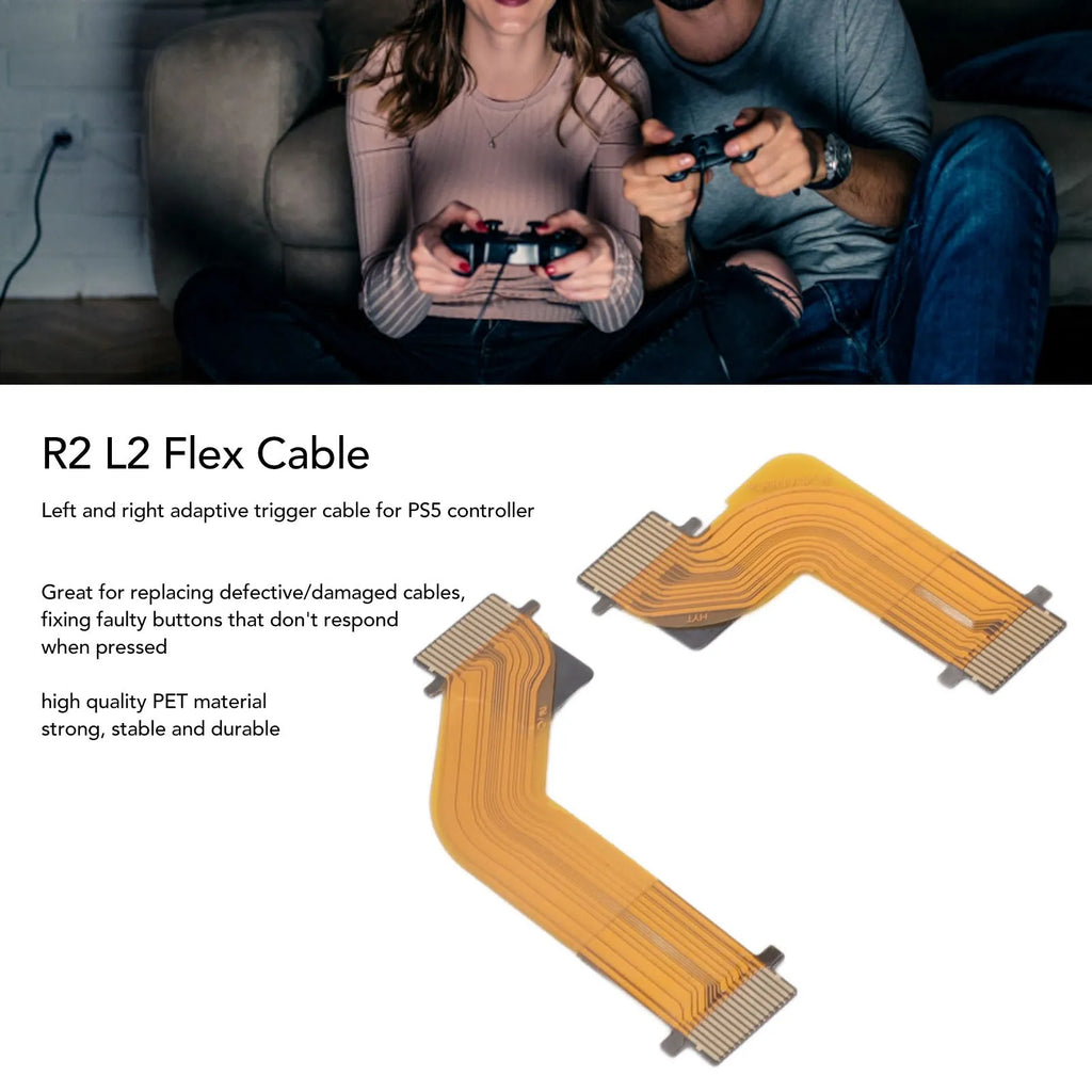 R2 L2 Flex Cable Stable Exquisite Replacement Controller Trigger