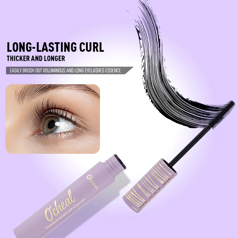 Waterproof Curly Mascara Easy Apply Durable Daily Use