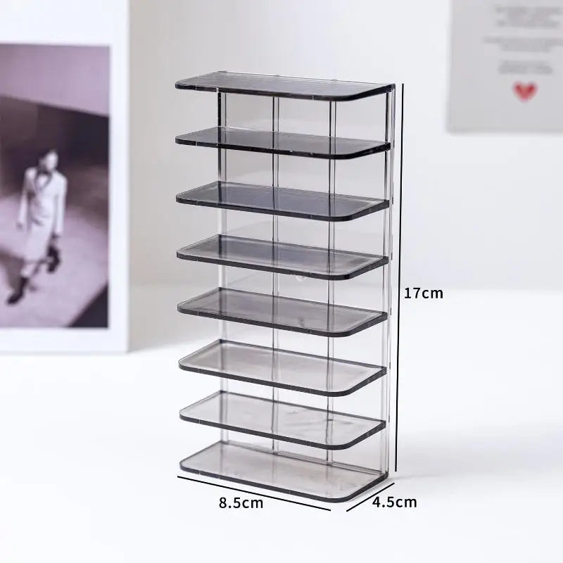 Acrylic Toy Car Display Case Multi-layered Show Box Home Wall Mounted