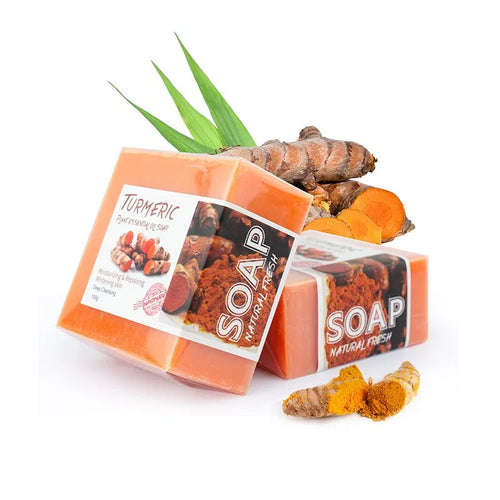100g Natural Turmeric Handmade Soap – Deep Cleanse & Moisturise Natural Bar Soap Zpaxo Turmeric