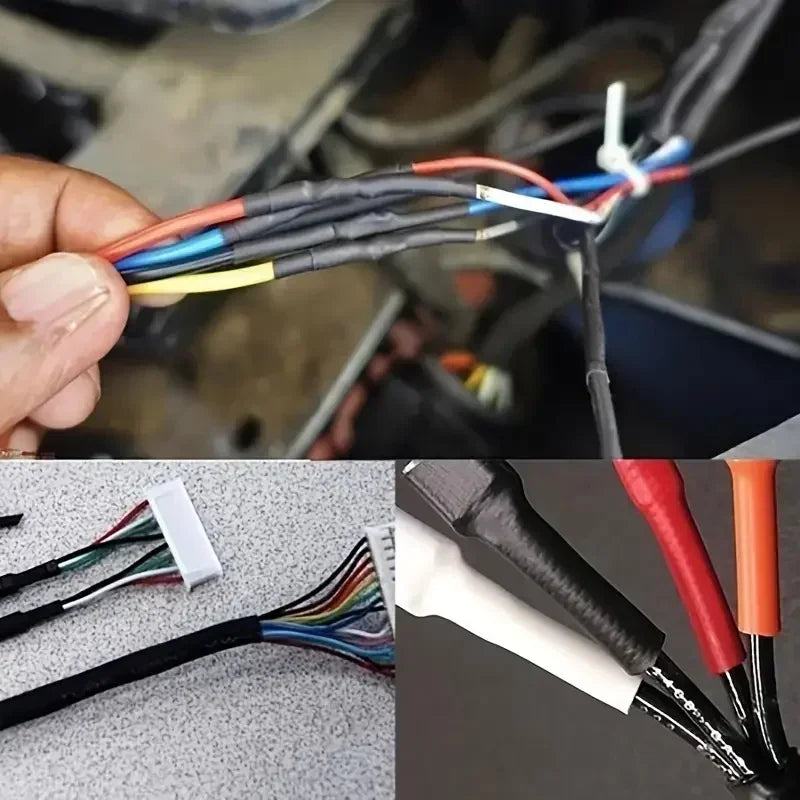 Colorful Heat Shrink Tube Kit 2:1 – 127/328pcs Polyolefin Wires