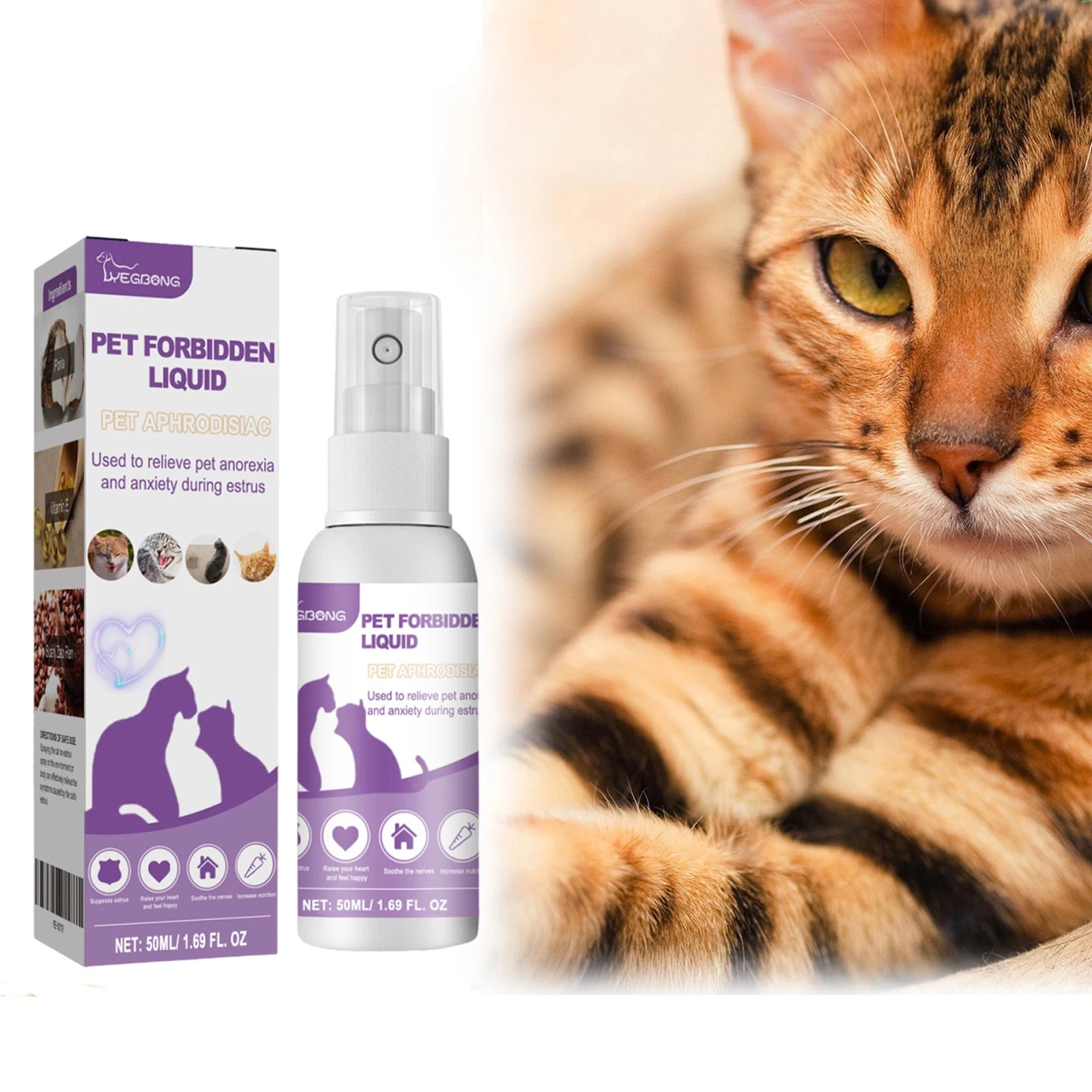 Pet Calming Pheromone Spray for Cats & Dogs – Anxiety Relief Pet Calming Spray Zpaxo Default Title