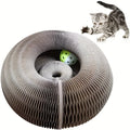 Cat Foldable Magic Organ Scratching Board Funny Toy Grinding Claw