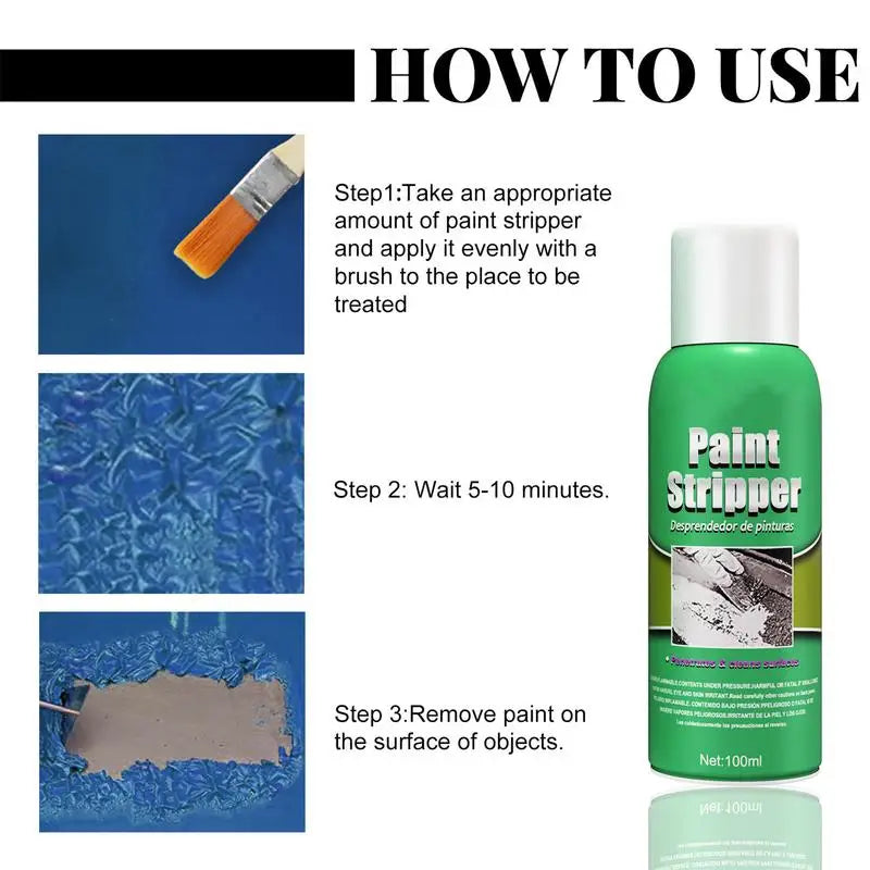 Car Wheel Hub Traceless Cleaning Paint Remover Care Removers Stripper