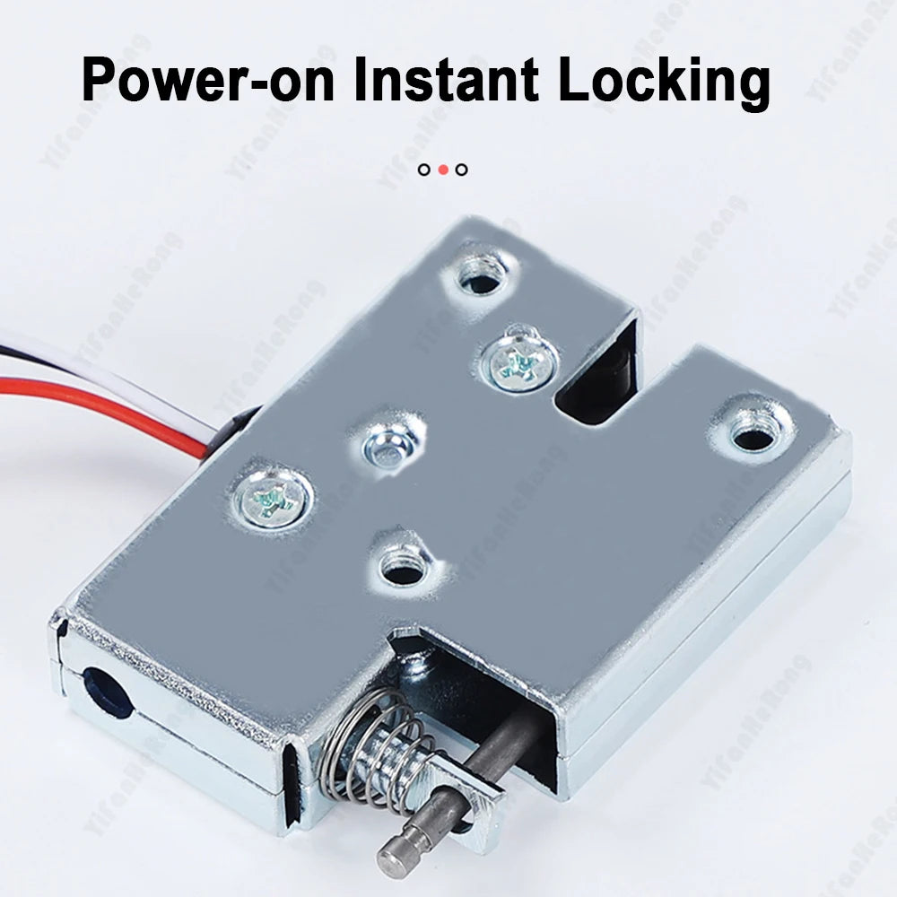 Smart Lock DB-209 Cabinet Door Lock Locker Electronic Lock 12v DC Small Electric Control for Intelligent Bookcase Lock Zpaxo