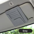 Multi Functional ID Storage Clip Car Sun Visor Small Card Bag Glasses