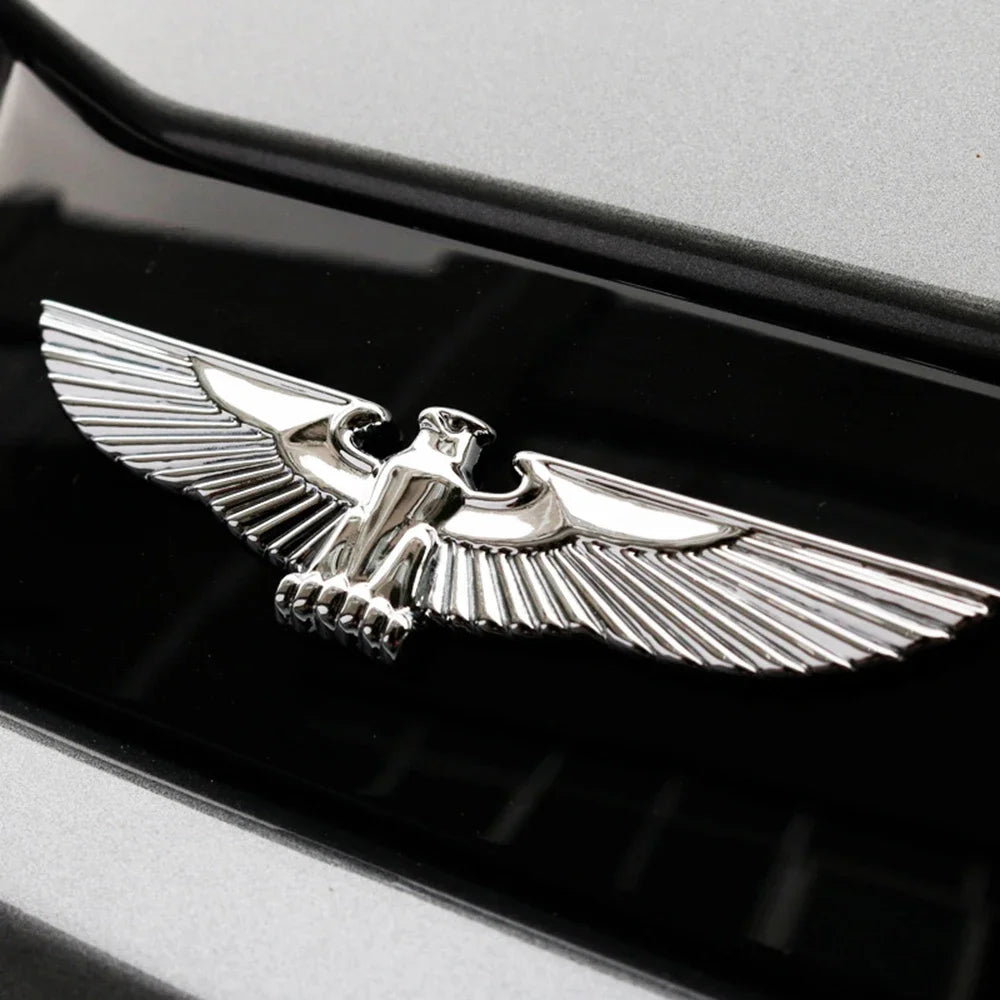 3D Eagle Wings Car Emblem Decal – Zinc Alloy Badge Sticker