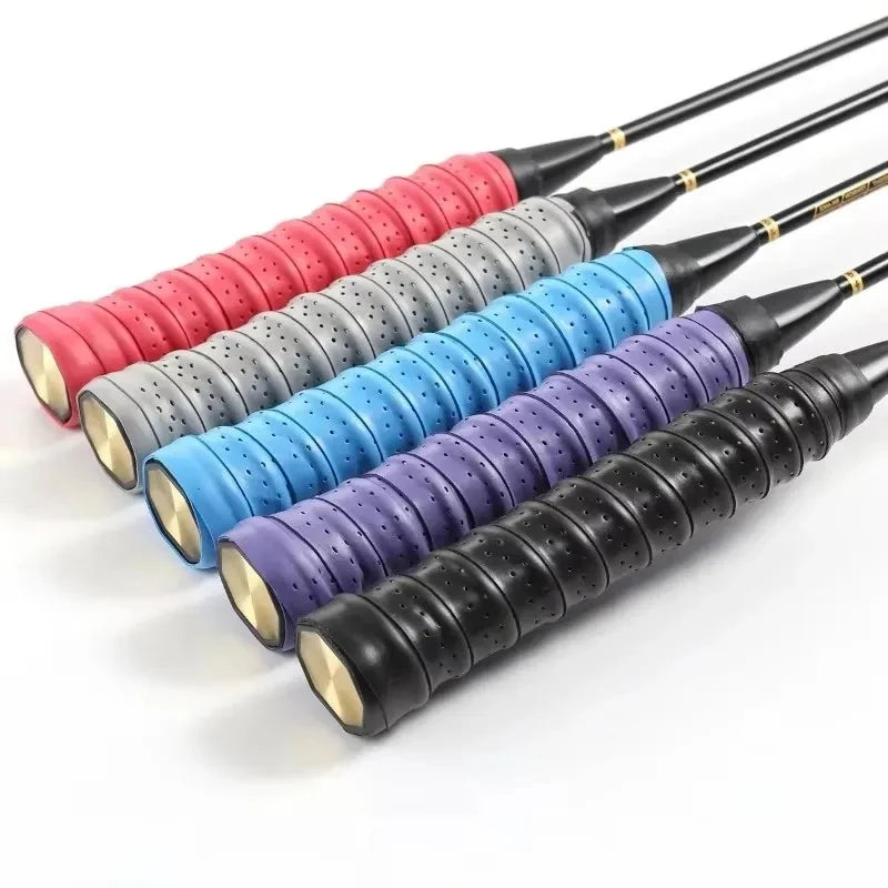 Anti-Slip PU Tennis & Badminton Racket Overgrip Tape | 1–2 Pack