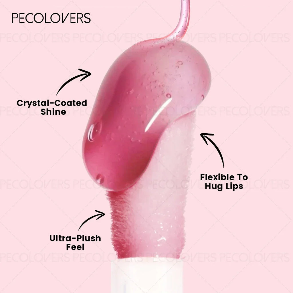 1PC Colorful Lip Gloss, Lipstick, Lip Oil, Lip Tint - Natural, Long-Lasting, Moisturizing, Nourishing, Pigmented, Shiny, Glossy Zpaxo