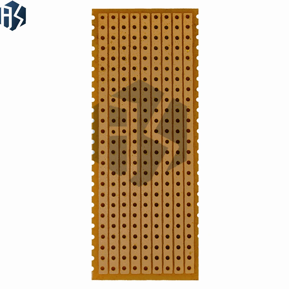 Universal Matrix Prototype PCB Board 25x64mm 2 5x6 Single-row Zpaxo
