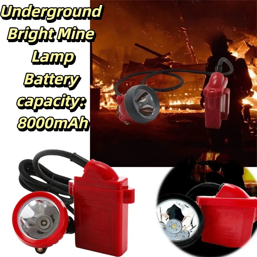 Explosion-proof Structure LED Mining Lamp Rechargeable Lithium Zpaxo