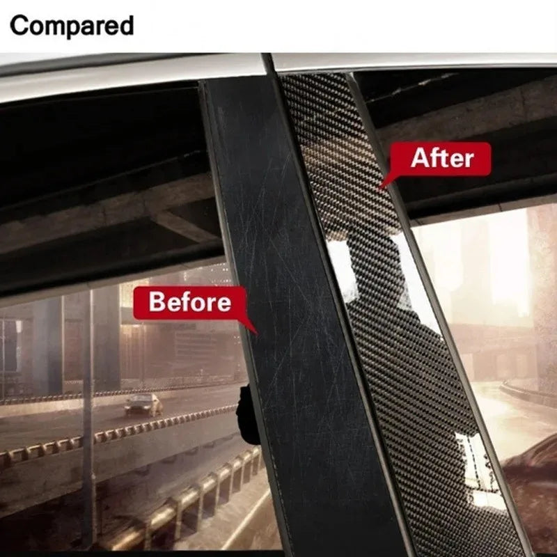 Carbon Fiber Car Protection Tape – Door Sill, Bumper & Mirror