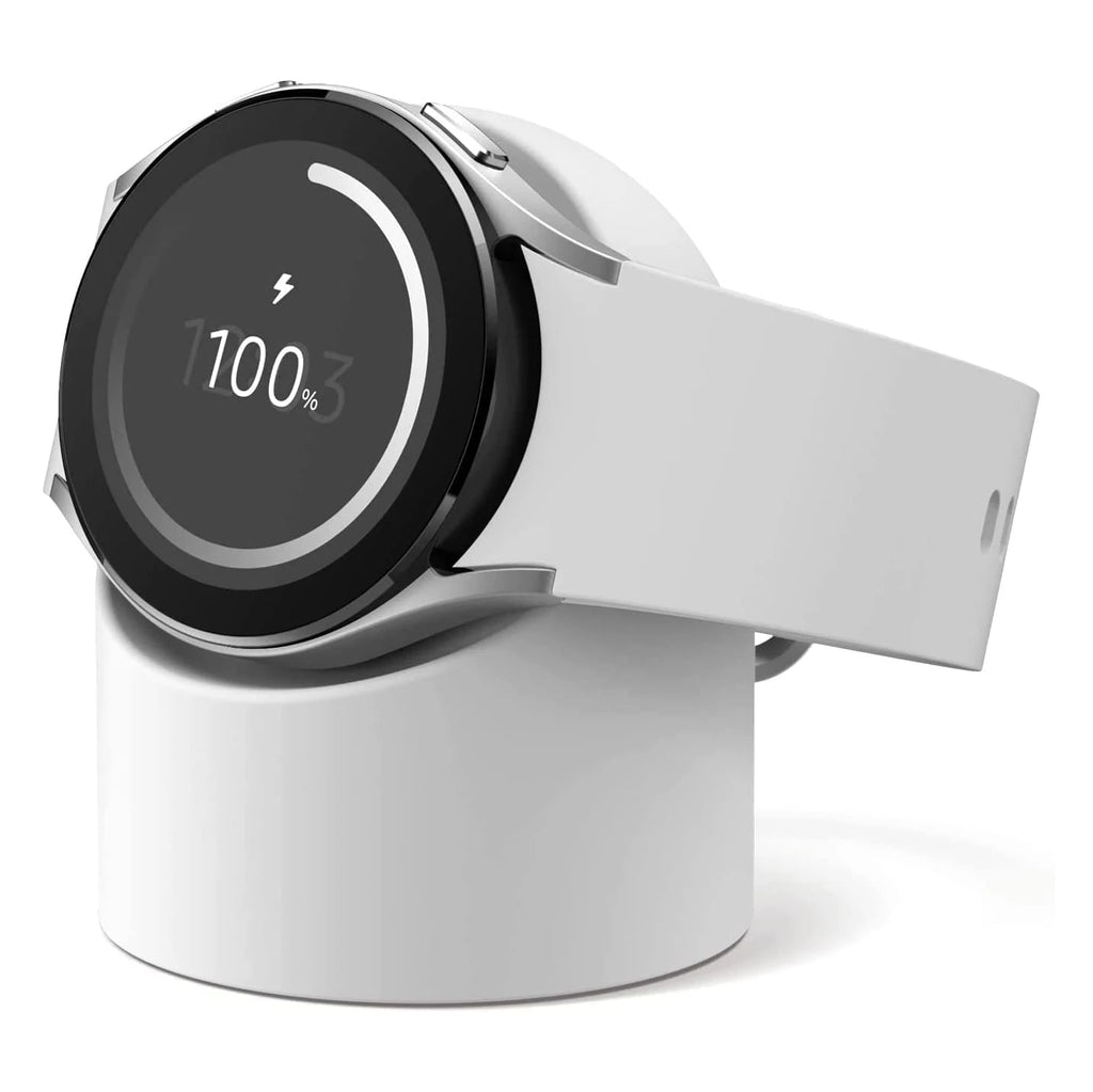Compatible with Samsung Galaxy 3 4 5 Watch Charger Stand 44mm 44mm 45mm Galaxy Watch 5 Pro Charger Silicone Stand Charging Base Zpaxo