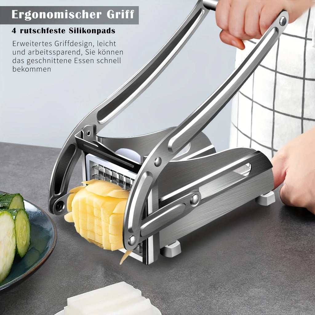 Vegetable Cutter, French Fry Cutter, Stainless Steel Fruit Cutter, French Fry Chopper, Potato Slicer, Vegetable Chopper Zpaxo