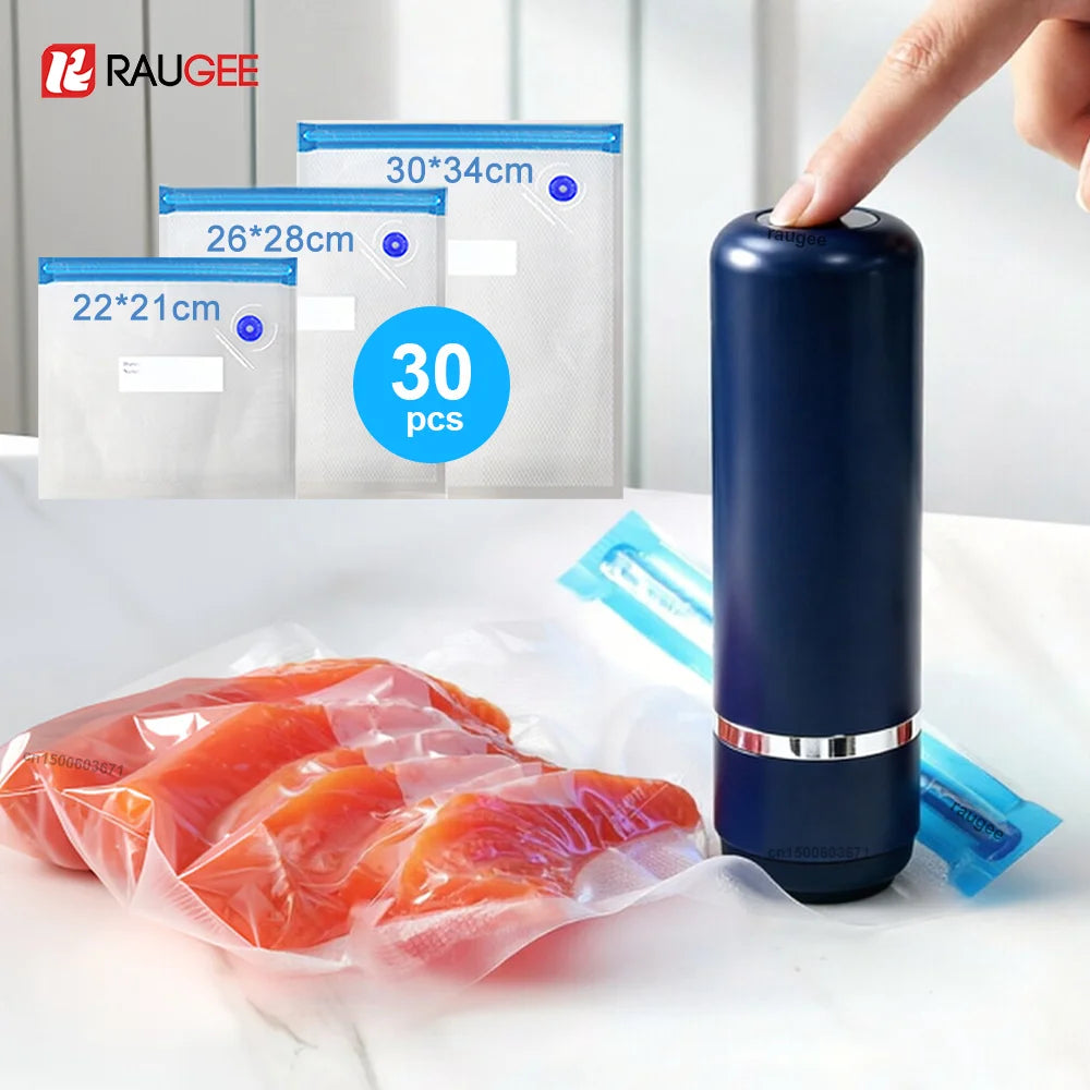 Vacuum Sealer Pump Mini Electric Air Rechargeable Handheld Food