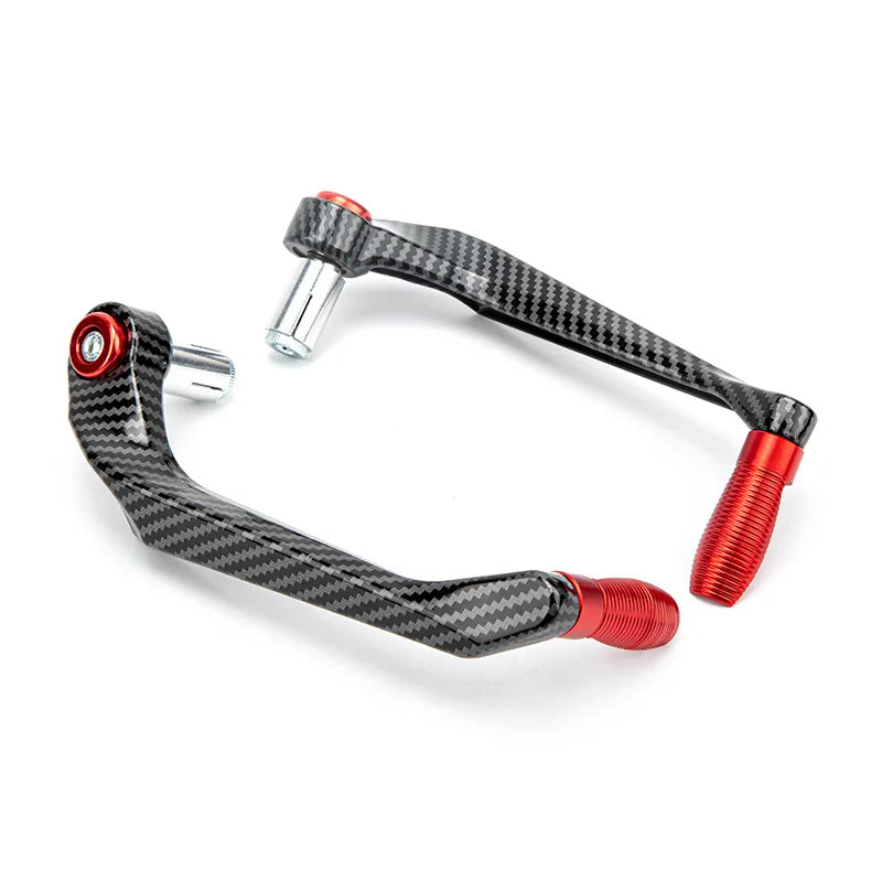 Motorcycle Water Transfer Printing Handguard Brake Horn Off-road Anti Zpaxo red