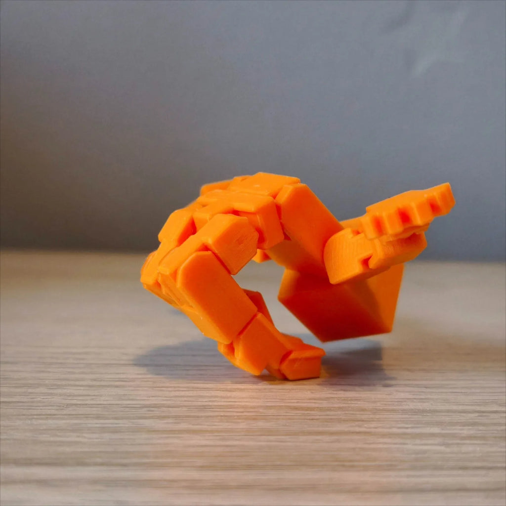 3D Printed Multi Joint Movable Mechanical Doll Model Design Custom