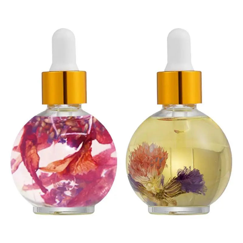 30ml Dried Flower Nourishing Cuticle Oil – Nail Treatment Cuticle Nail Oil Zpaxo