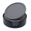 6Pcs 10cm Silicone Coasters Round Heat Resistant Rubber Tea Cup Mat Drink Coffee Mug Glass Beverage Holder Pad Decor Table Mat Zpaxo grey