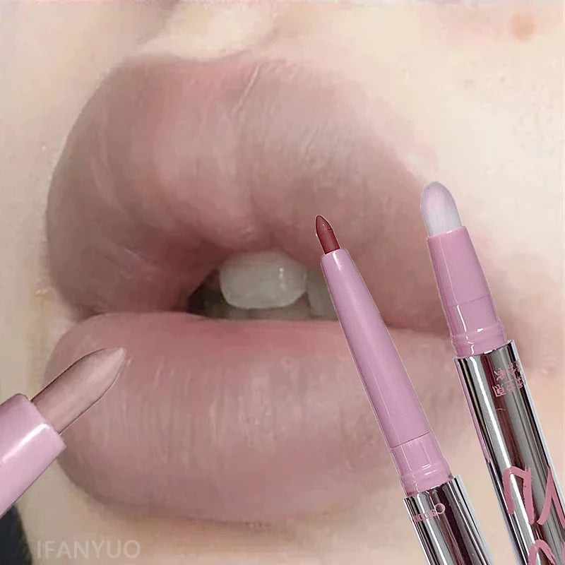 Lipliner Pencil Matte Velvet Outline Lip Shape Lipstick Waterproof