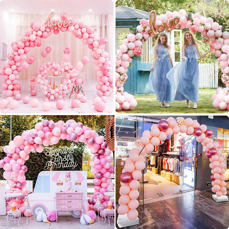 Adjustable Balloon Arch Stand Holder Half Support Birthday Wedding