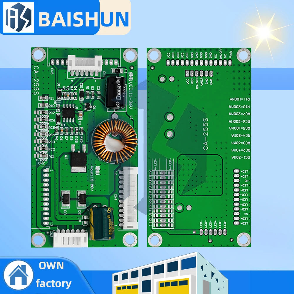 CA-255S Universal LED LCD TV Backlight Driver Board 10 Constant Zpaxo Default Title