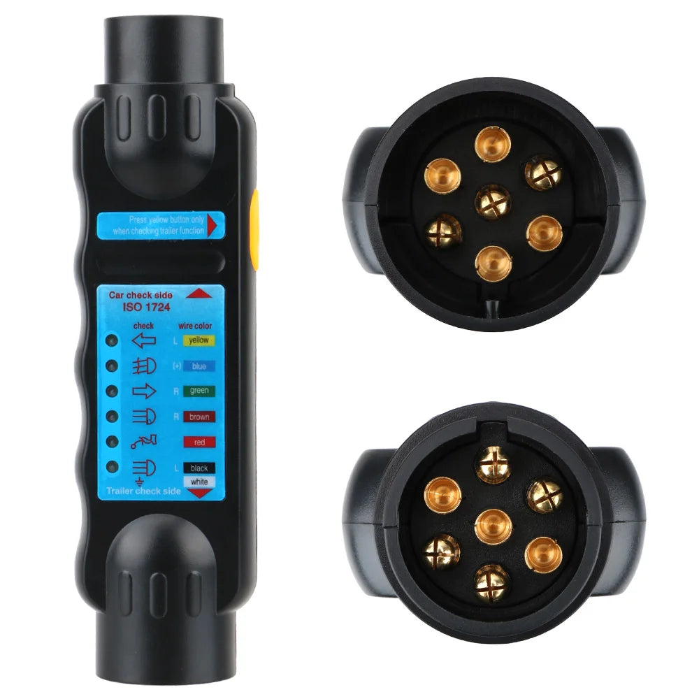 Plug Socket Diagnostic Tools Caravan Towing Tow Bar Light Wiring