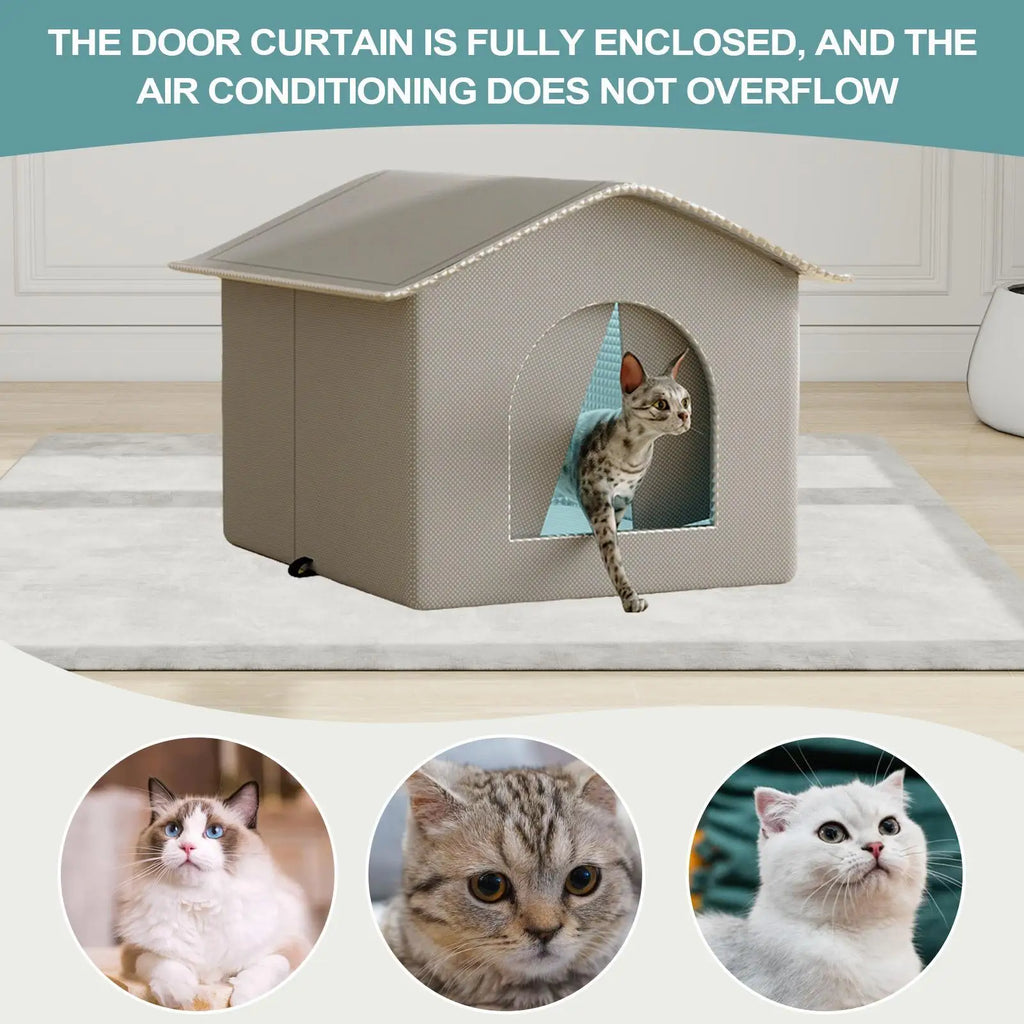 Summer Non-electric Cooling Pet House Ice Packs Four Seasons Bed