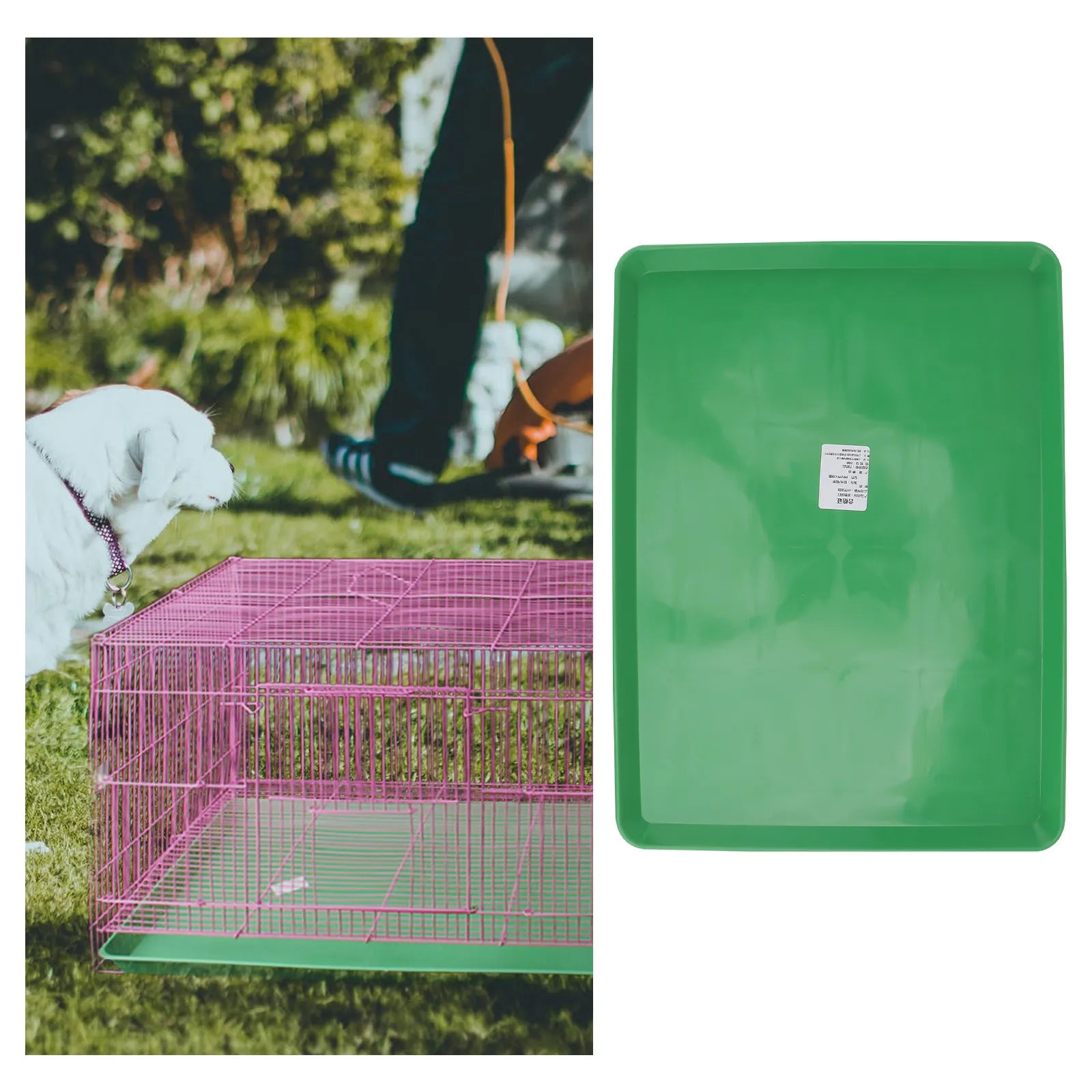 Pet Toilet Tray Heavy Duty Plastic Bedpan Small Animals Leakproof