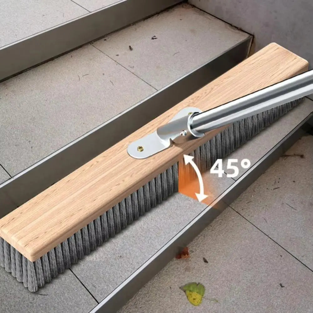 Stainless Steel Wire Broom Brush Rust-Proof Corrosion-Resistant Stainless Steel Brush Heavy Duty Weed Moss Remover Zpaxo