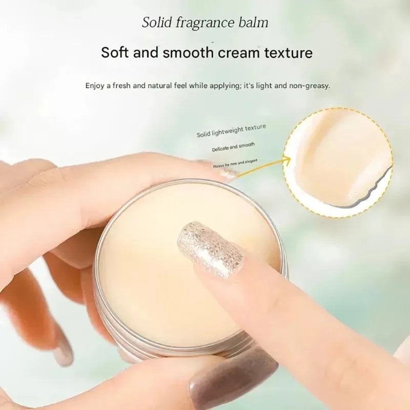 Solid Perfume Portable Balm Long Lasting Fragrances Floral Jasmine