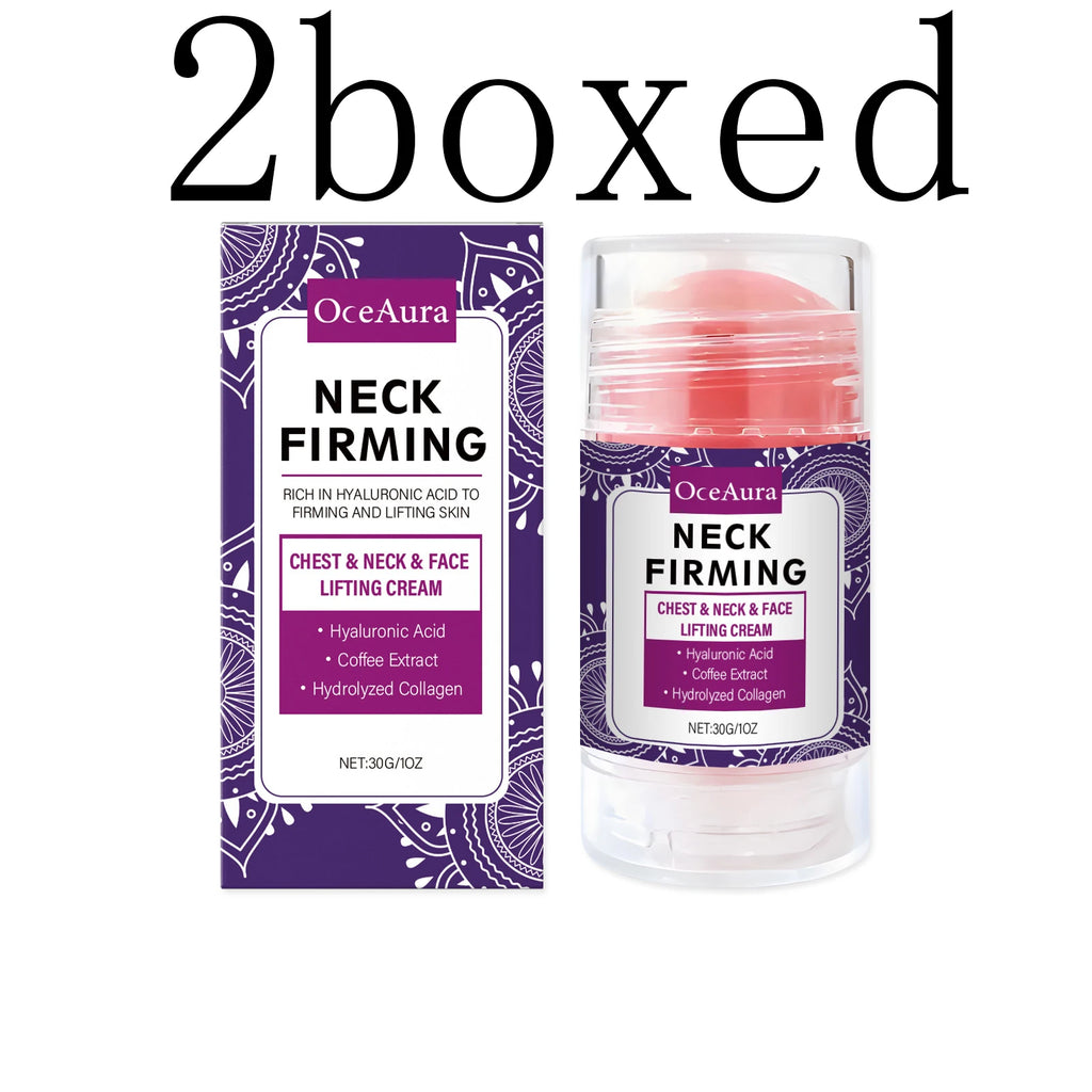 Firming Serum Stick, Moisturizing & Elasticity, Reduce Fine Lines, Lifting & Firming Massage for Neck, Convenient Essence Zpaxo 2pcs