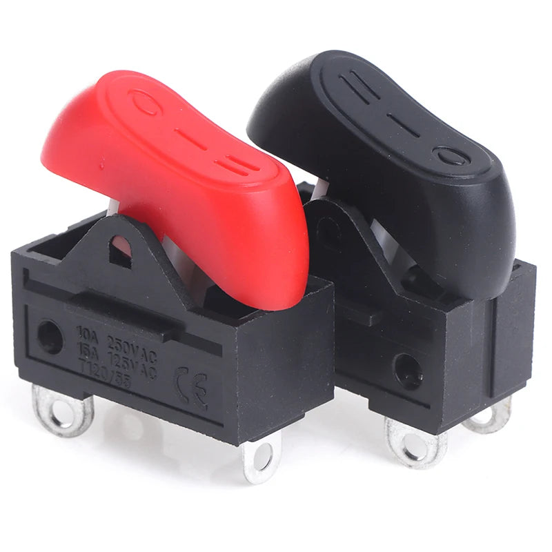 Qiality KCD15-103 T Hair Dryer Switch Rocker 3 Position ON-OFF-ON Car