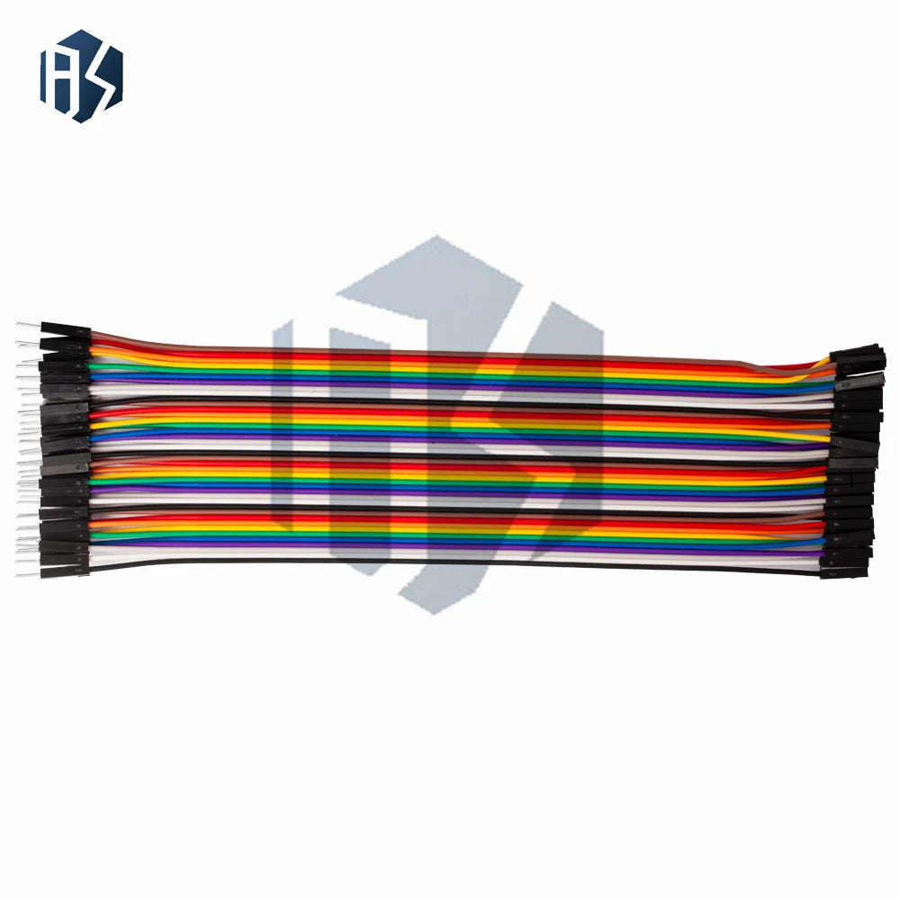 10CM Dupont Jumper Wire Kit 40Pin Male-Male, Male-Female & Female-Female – For Arduino DIY Projects Zpaxo