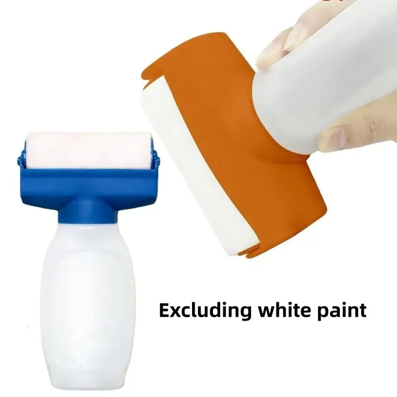1Pcs Wall Repair And Touch-Up Tool Reusable 350ml Paint Roller Brush Water Based Latex Paint Plastic Bottle DIY Accessories Zpaxo