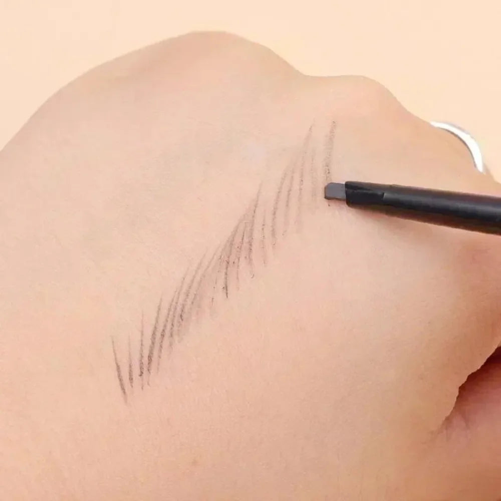 Professional Waterproof Matte Eyebrow Pen Dual Tip Brush Pencil Tint Zpaxo