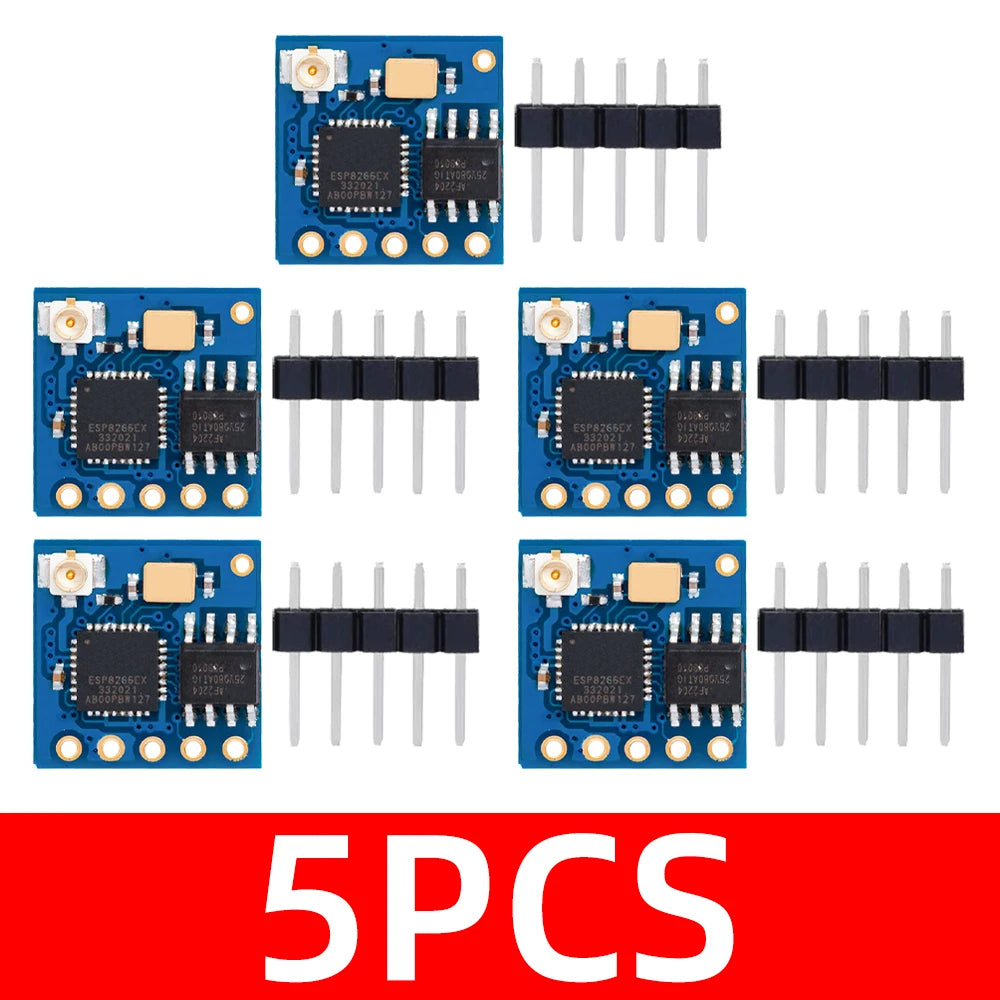 ESP8266 Esp-05 Remote Port WIFI Transceiver Wireless Module AP STA ESP05 diy electronics Zpaxo 5pcs