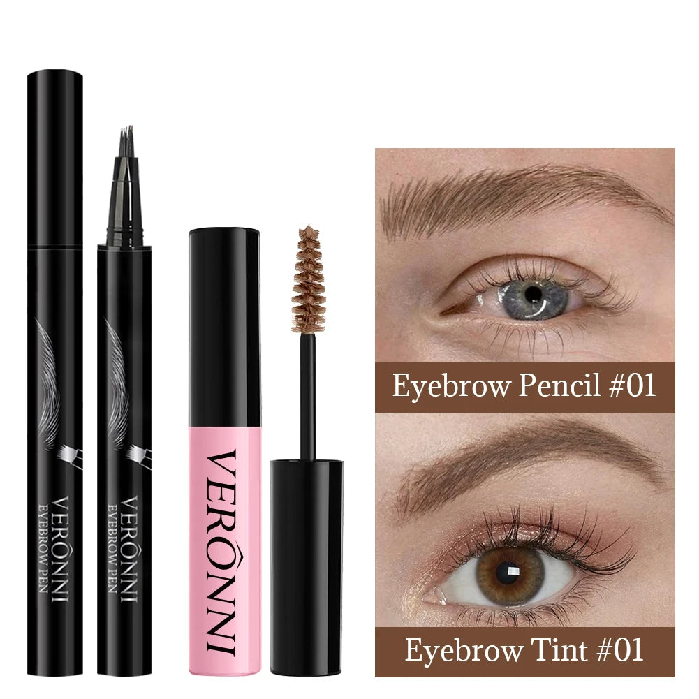 Waterproof Liquid Eyebrow Pencil Brow Tint Gel Long Lasting Eye Zpaxo 01