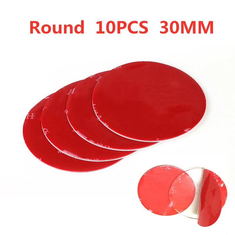Transparent Strong Double Sided Tape Waterproof No Trace Self Zpaxo Round-30mm